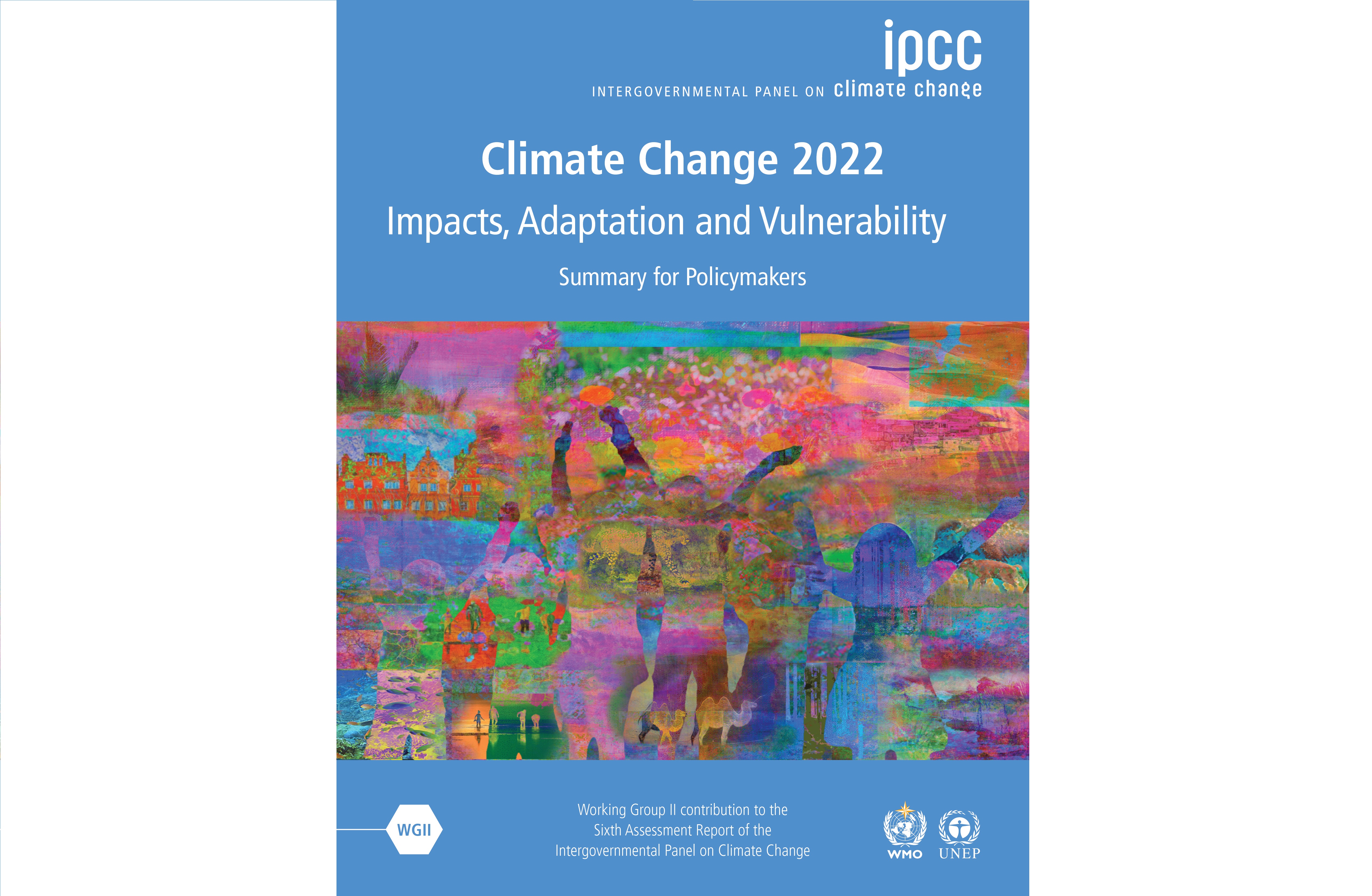 Cover of the IPCC AR6 WGII Summary For Policymakers