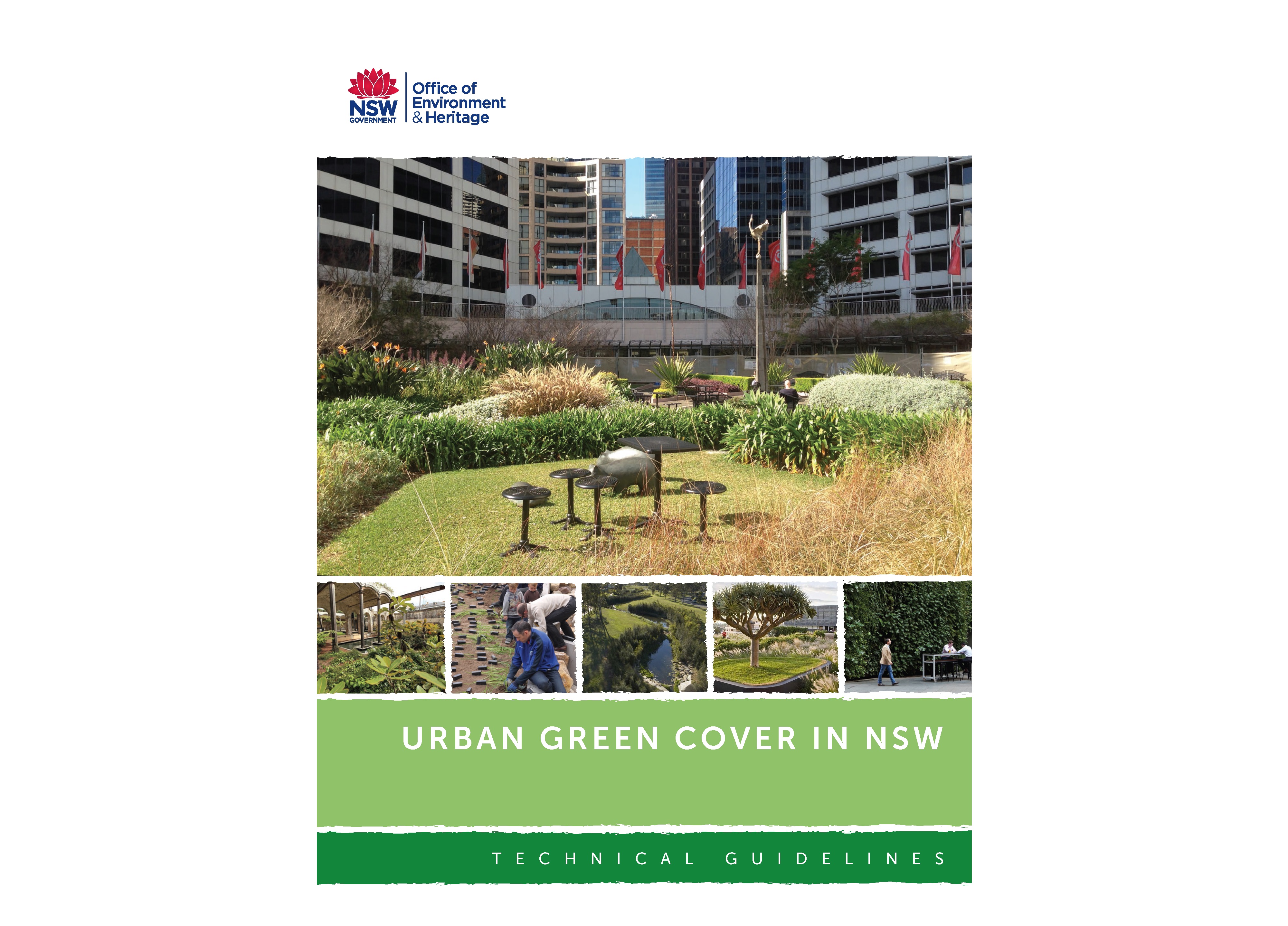 Cover of the Urban Green Cover Technical Guidelines