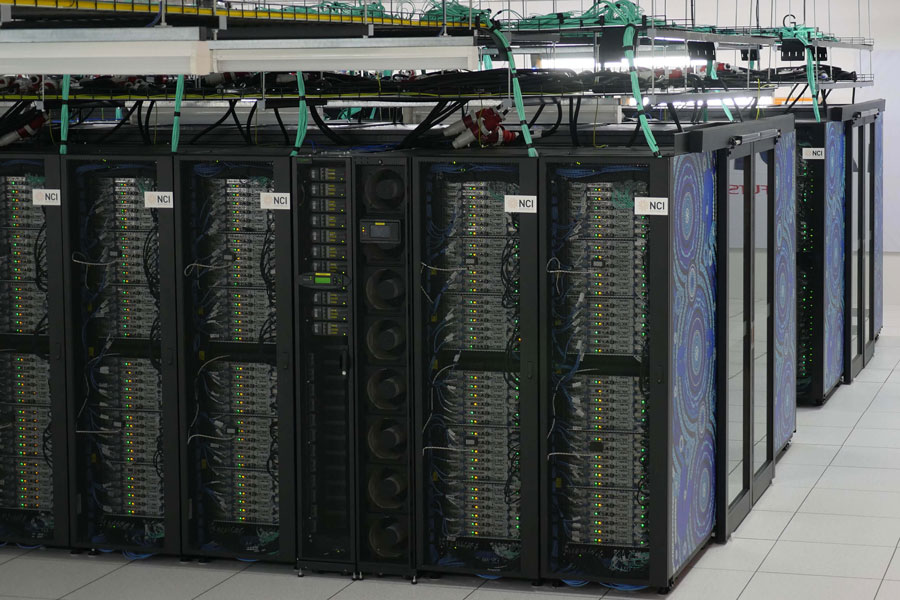 image of a supercomputer