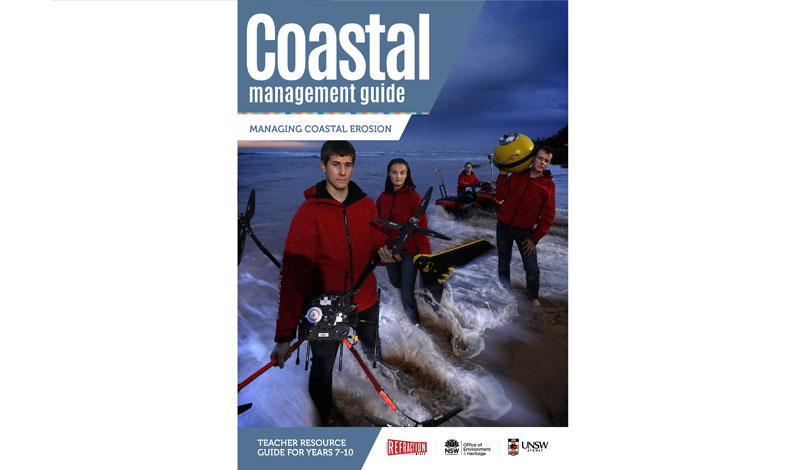 Cover of Coastal management teacher resource guide