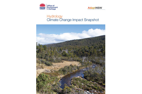Cover of Hydrology Climate Change Impact Snapshot