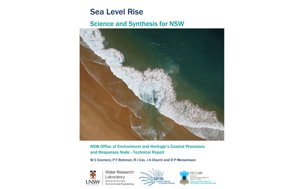 Cover of the Sea Level Rise Science and Synthesis