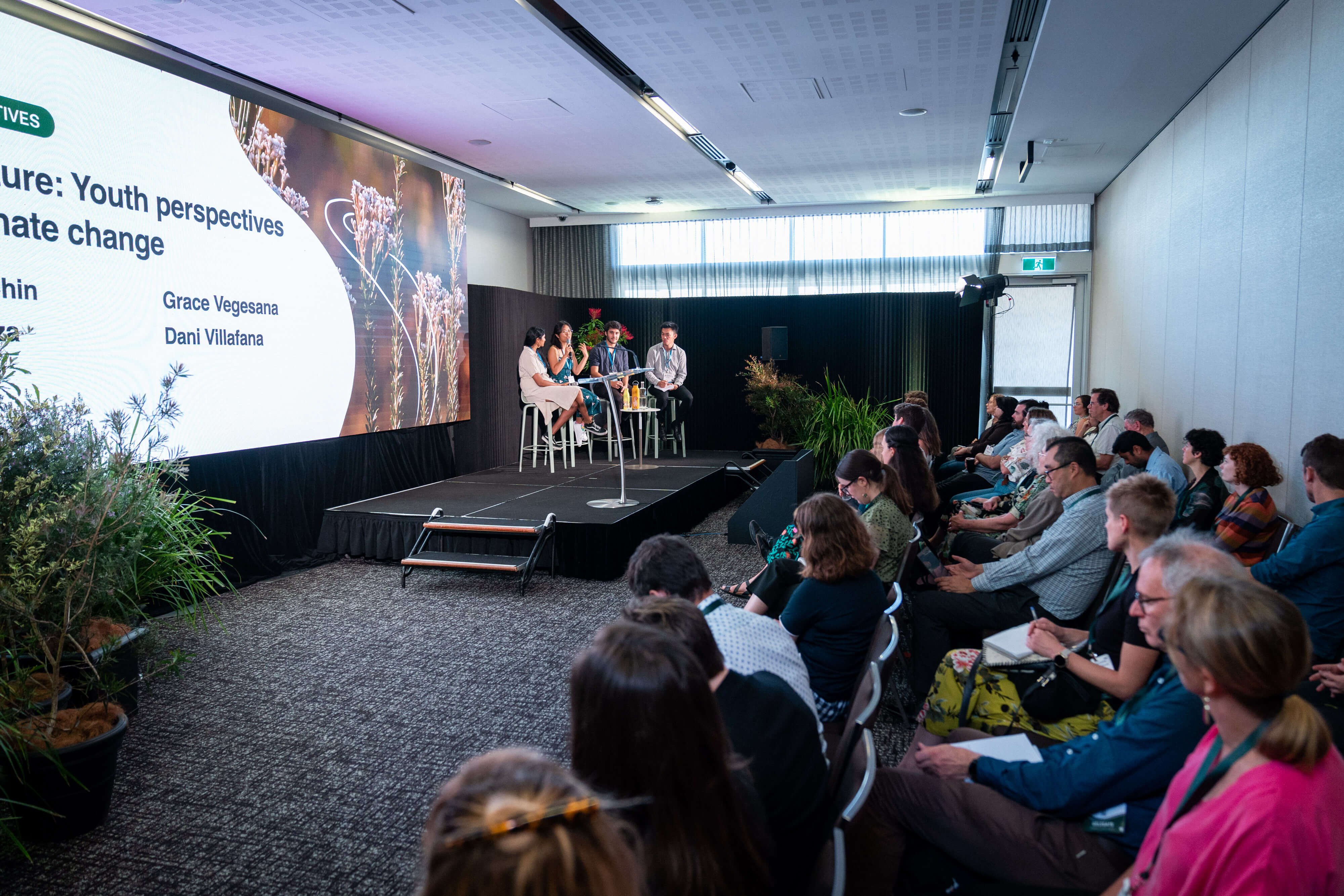 Youth panel at AdaptNSW Forum