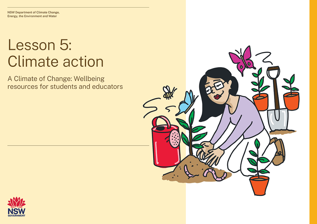 A Climate of Change Lesson Plan 5 cover page